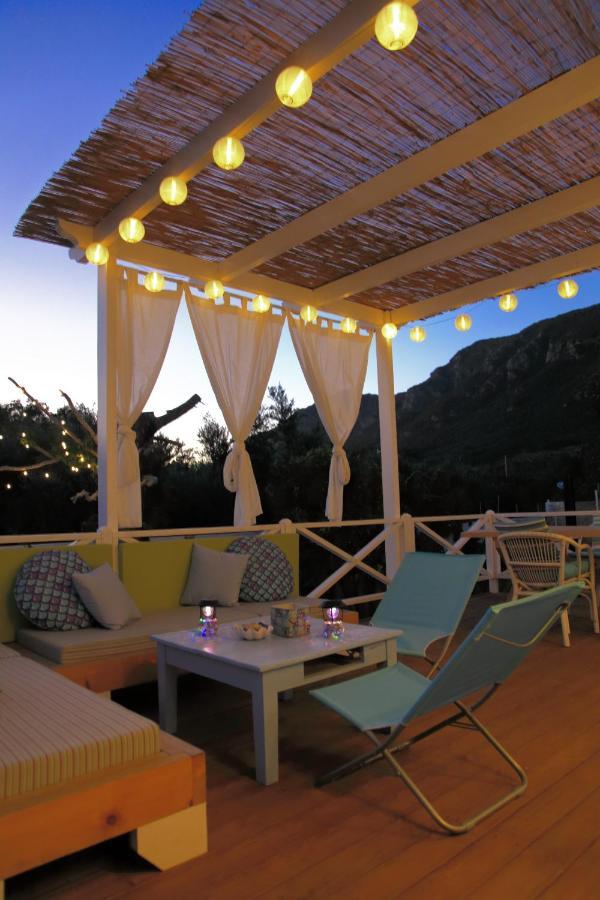 Blue Sky Cottage, Kanouli Beach Halikounas Exterior foto